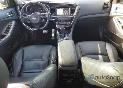 2015 Kia Optima Sx z USA, uszkodzony, nr VIN 5XXGR4A64FG369434